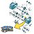 Rolamento Duplo Cambio VW MQ200 0AJ311206E BB13339CBP Genuin - Imagem 2