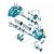 Parafuso Rolamento Duplo 6M Fox Golf TCross Spacefox Genuino - Imagem 2