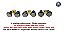6 Parafusos Volante Motor Beeatle Virtus T-cross Audi Aut. - Imagem 1