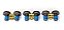 6 Parafusos Volante Motor Beeatle Virtus T-cross Audi Aut. - Imagem 4