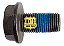 6 Parafusos Volante Motor Ea111 Fox Polo Up Golf Jetta Origi - Imagem 2