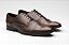 Sapato Oxford de Couro Café - Imagem 1