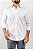 Camisa Arm Collar Branca Listra Texturizada - Imagem 1
