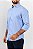 Camisa Arm Collar Azul Claro Listra Branca - Imagem 2