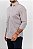 Camisa Arm Collar Branca Listra Café - Imagem 3