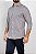 Camisa Arm Collar Branca Xadrez Azul e Café - Imagem 2