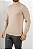 Tricot Gola Redonda Bege - Imagem 2
