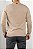 Tricot Gola Redonda Bege - Imagem 3