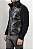 Jaqueta Patch Couro e Nylon Preto - Imagem 2