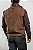 Jaqueta Patch Couro e Nylon Café - Imagem 3