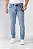 Calça Jeans Slim Lavagem Clara - Imagem 1
