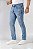 Calça Jeans Slim Lavagem Clara - Imagem 3