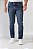 Calça Jeans Slim Lavagem Escura - Imagem 1
