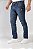 Calça Jeans Slim Lavagem Escura - Imagem 3