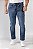 Calça Jeans Slim Lavagem Média - Imagem 1