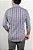 Camisa Arm Collar Branca Xadrez Marinho e Marrom - Imagem 4