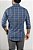 Camisa Arm Collar Marinho Xadrez Azul - Imagem 4
