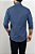 Camisa Arm Collar Pima Azul Marinho Xadrez - Imagem 4