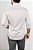 Camisa Arm Collar Pima Branca Listra Bege - Imagem 4