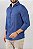 Camisa Verano Linho Azul Médio - Imagem 3