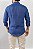 Camisa Verano Linho Azul Médio - Imagem 4