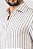 Camisa Verano Linho Branca Listra Oliva - Imagem 2