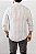 Camisa Verano Linho Branca Listra Oliva - Imagem 4