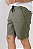 Bermuda de Sarja Jogging Verde Oliva - Imagem 3
