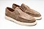 Sapato Casual Slip On Camurça Bege - Imagem 1