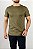 Camiseta Seda Verde Oliva - Imagem 1