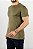Camiseta Seda Verde Oliva - Imagem 2