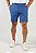 Bermuda de Sarja Azul Médio - Imagem 1