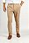 Calça Alfaiataria Khaki com Fivela - Imagem 1