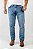 Calca Jeans Slim Lavagem Clara - Imagem 1