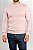 Tricot Gola Redonda Rosa Claro - Imagem 1