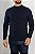 Tricot Texturizado Gola Mid Marinho - Imagem 2