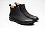 Bota Chelsea Brogue Preto - Imagem 1