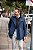 Trench Coat de Nylon Marinho - Imagem 8