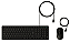 Combo Mouse E Teclado Com Fio Cci 20 Preto – Intelbras - Imagem 1