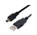 Cabo Usb Extensor 2.0 Am X Mini 4 Pin M 1,80m Preto - Clone - Imagem 1
