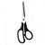 Tesoura 21cm Cabo Emborrachado Uso Geral - Go Office - Imagem 1