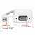 Cabo Adaptador Mini Displayport Macho P/ Vga Fêmea Wmca-Spad-Mindp/Vga Branco - Mymax - Imagem 2
