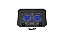 Base Suporte P/ Notebook Até 15,6" 2 Coolers, Inclinação Ajustável 4 Níveis, 2 USB, Preto AC392 - Multi - Imagem 4