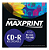 DISCO GRAVÁVEL CD-R 52X 700MB 80 MINUTOS ENVELOPE - MAXPRINT - Imagem 1