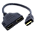 CABO ADAPTADOR DIVISOR HDMI SPLITTER Y 1 ENTRADA P/ 2 SAÍDAS SWITCH VÍDEO 1 X 2 - Imagem 2