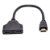 CABO ADAPTADOR DIVISOR HDMI SPLITTER Y 1 ENTRADA P/ 2 SAÍDAS SWITCH VÍDEO 1 X 2 - Imagem 3