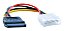 CABO SATA E CABO DE ENERGIA IDE-SATA 10CM KIT ADAPTADOR PARA HD E SSD - TETON - Imagem 4