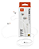 FONE DE OUVIDO COM FIO TUNE 310C USB-C BRANCO - JBL - Imagem 1