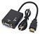 CABO ADAPTADOR CONVERSOR HDMI PARA VGA COM SAIDA DE AUDIO P2 - LEHMOX - Imagem 1