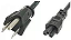 CABO FORÇA TIPO MICKEY PADRÃO NEMA ANTIGO TRIPOLAR 2P CHATO +T 15A NOTEBOOK 1.5M 110/220V - TETON - Imagem 3